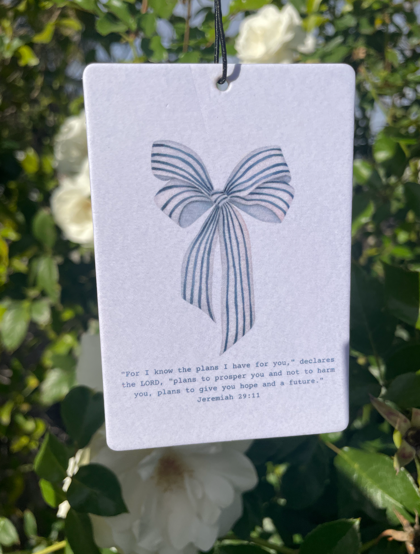 Jeremiah 29:11 Christian Bible Air Freshener