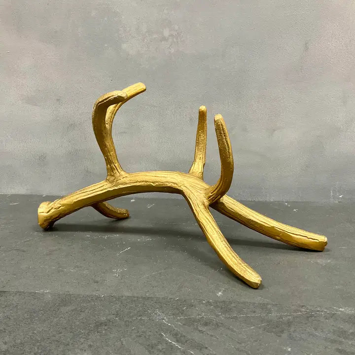 Gold Antler Bottle Stand