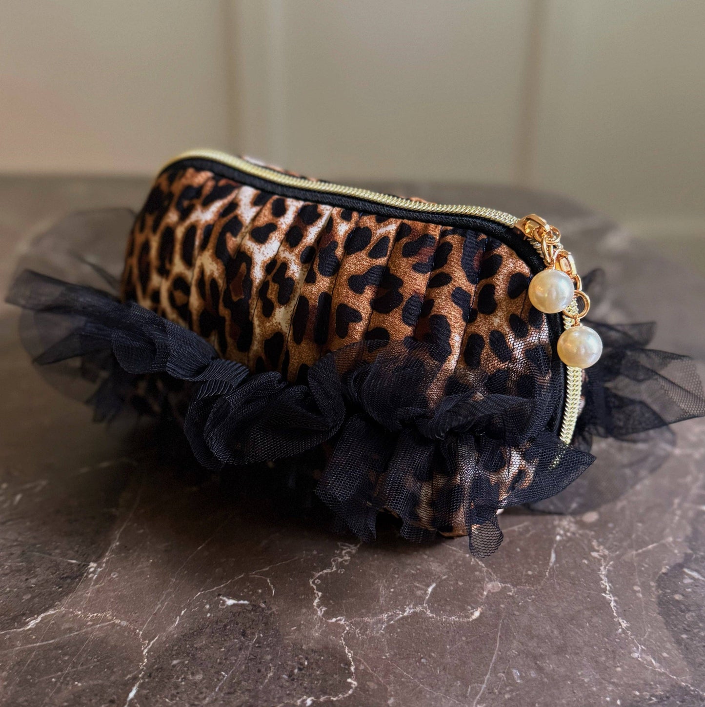 Leopard Cosmetic Case