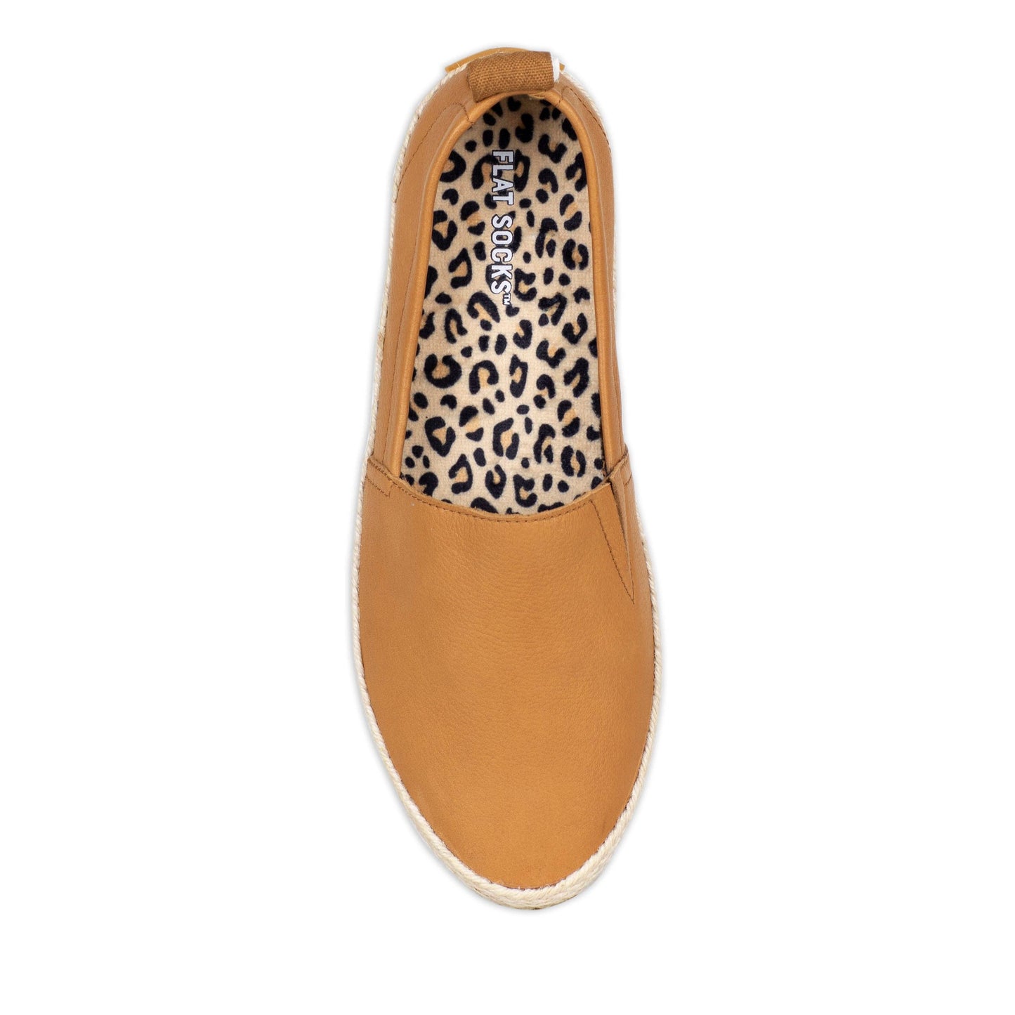 FLAT SOCKS-Leopard Print