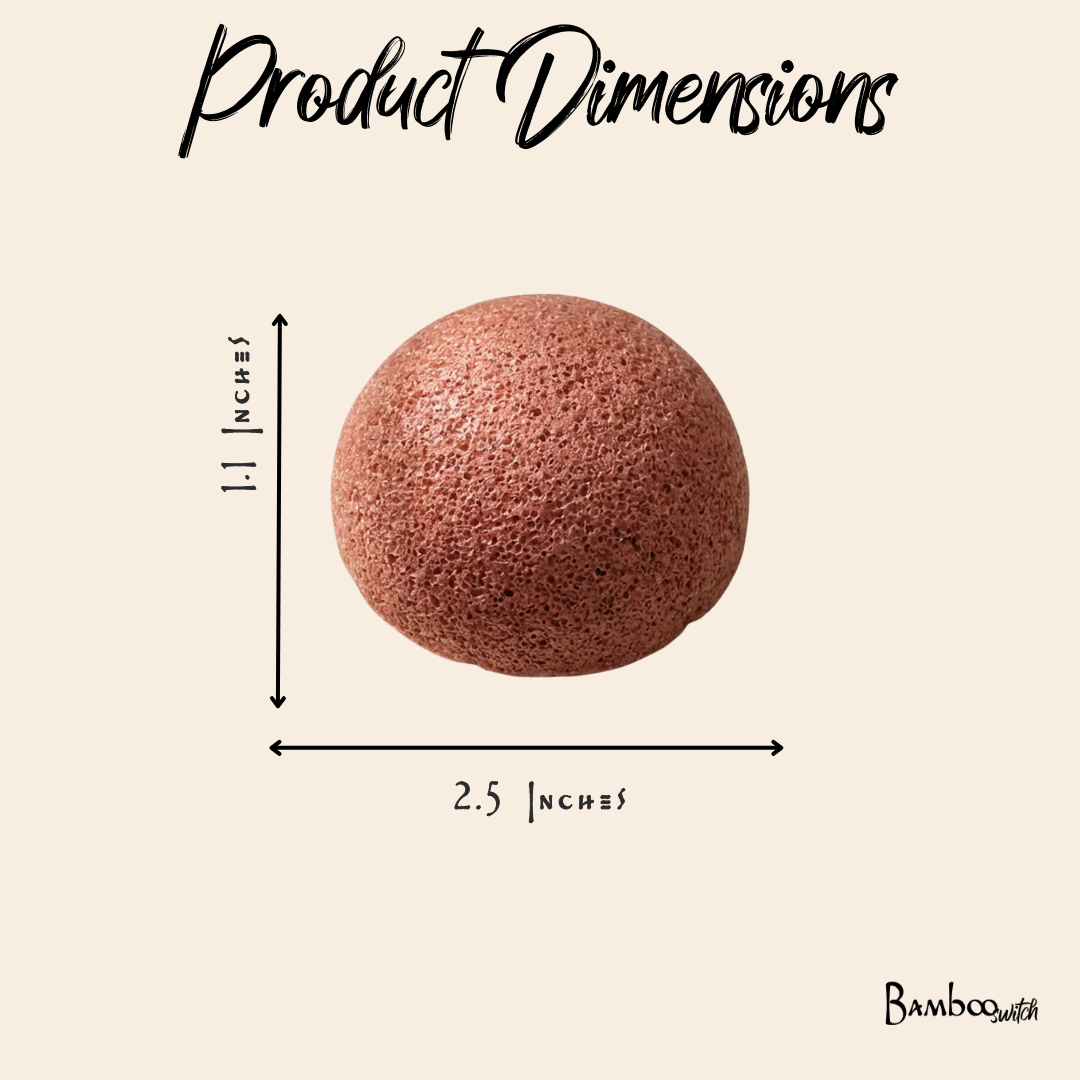 Natural Konjac Facial Cleansing Sponge | Faire Market