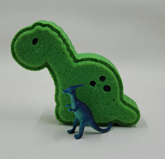 Dinosaur Bath Bomb With Dinosaur Toy Inside