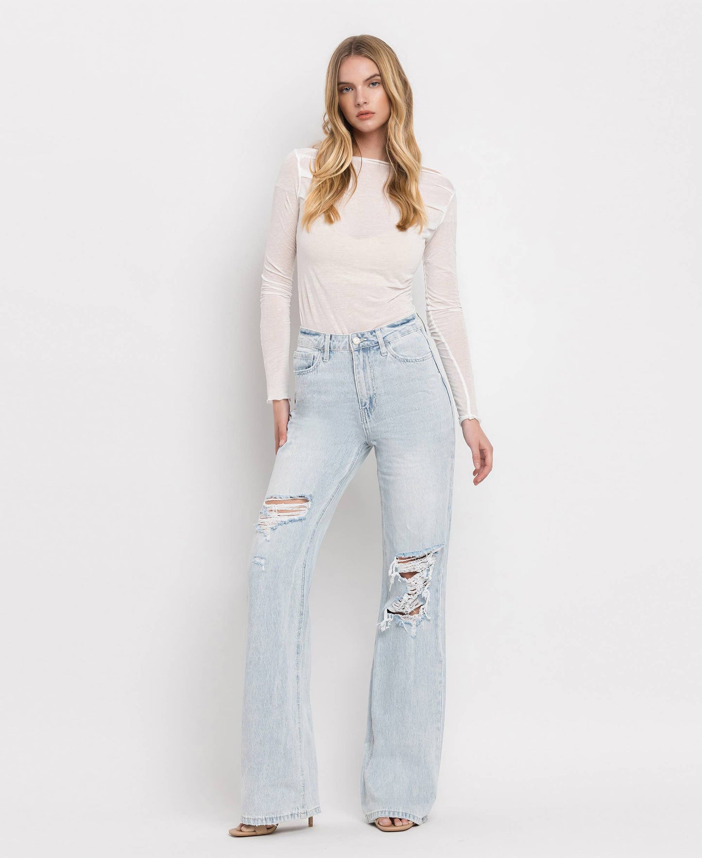 VERVET "Leslie" High-Rise Jean