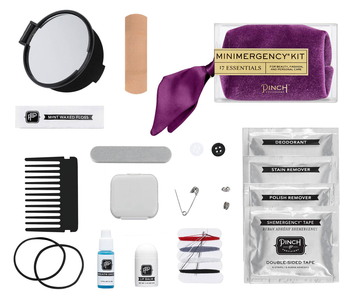 Velvet Scarf Minimergency Kit