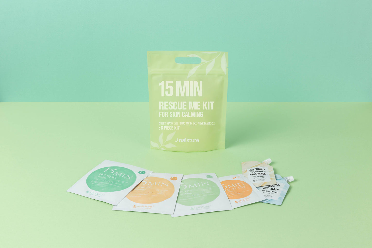 15 MIN Rescue Me Kit – K-Beauty Self-Care/Home Spa Kit (6pc)