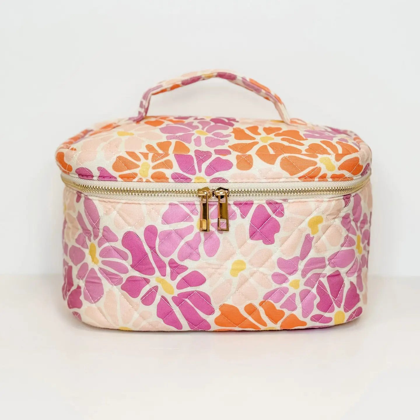 Floral Pattern Cosmetic Bags