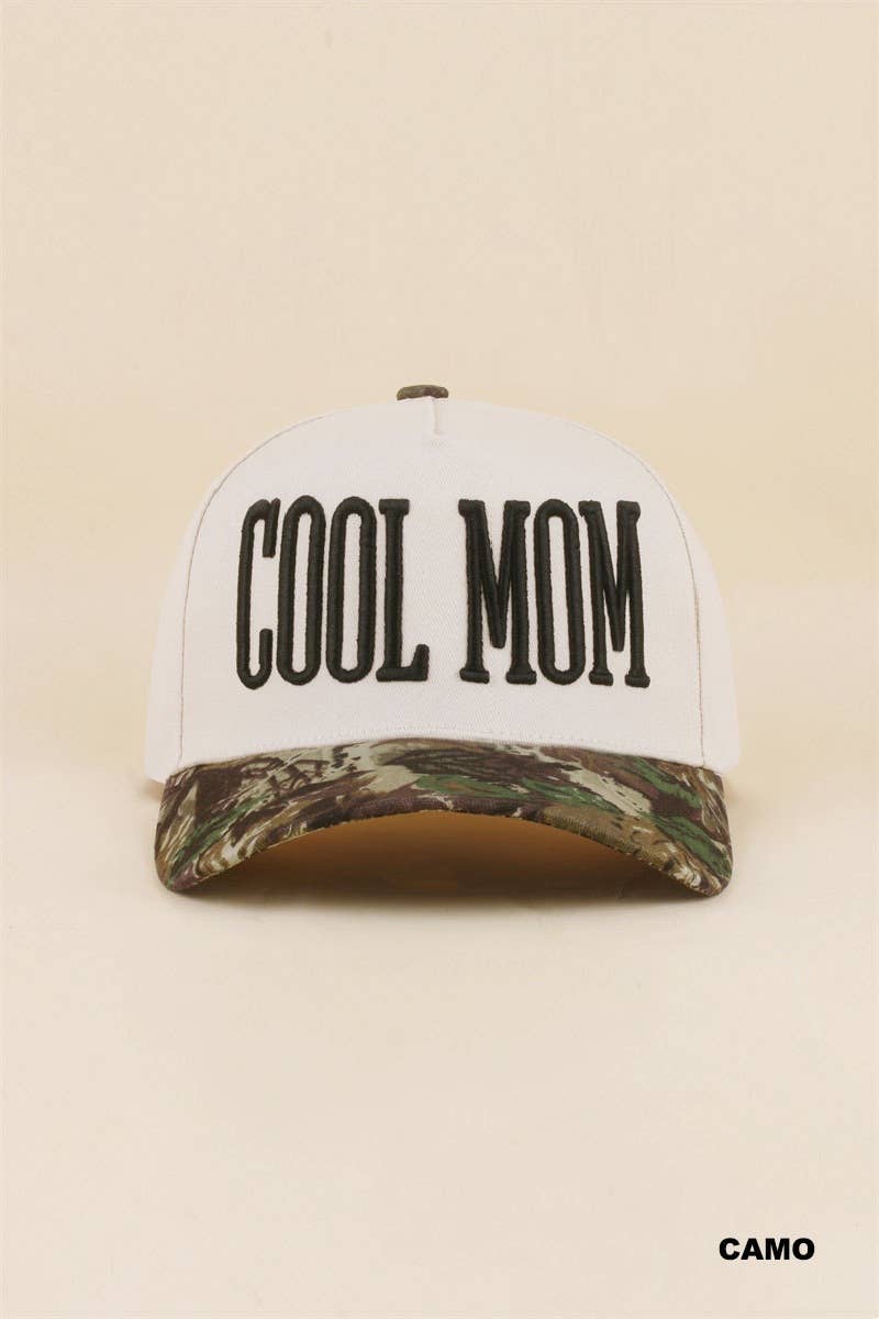 Cool Mom Two Tone Snapback Hat Zenana