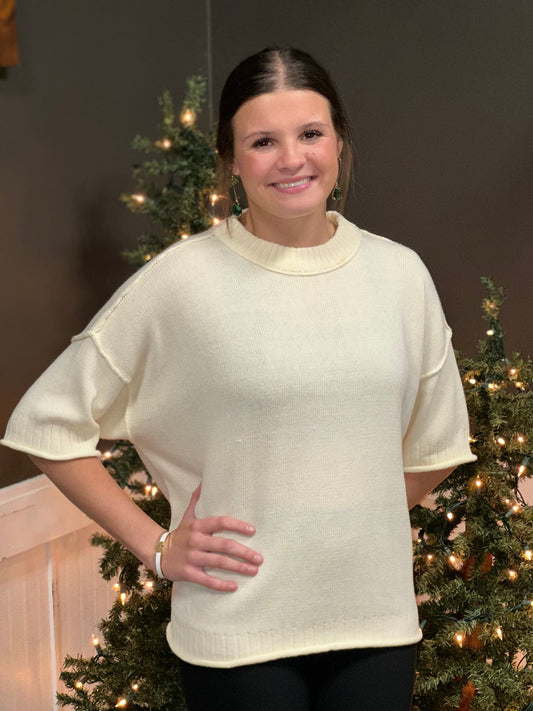 Snowflakes & Icicles Knit Sweater