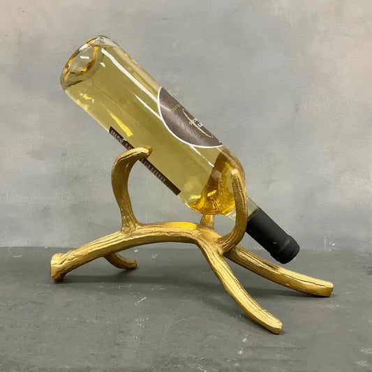 Gold Antler Bottle Stand