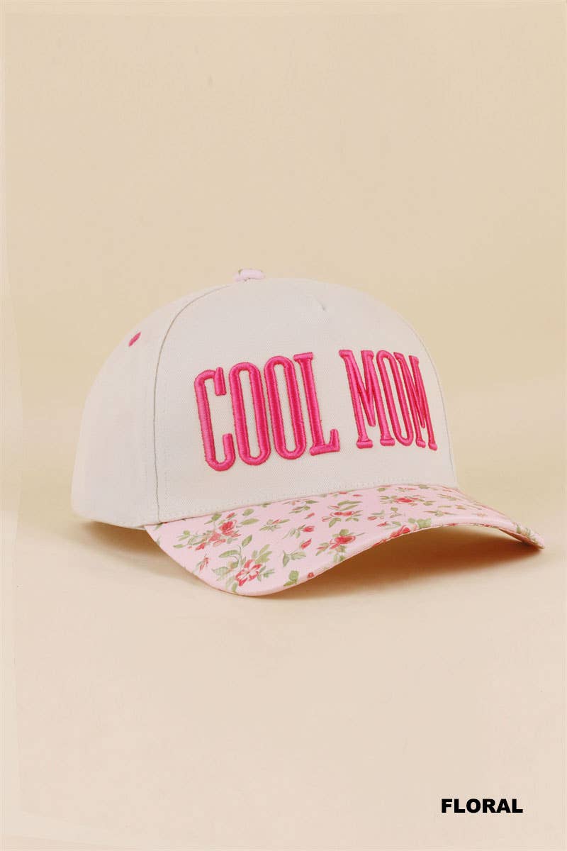 Cool Mom Two Tone Snapback Hat Zenana
