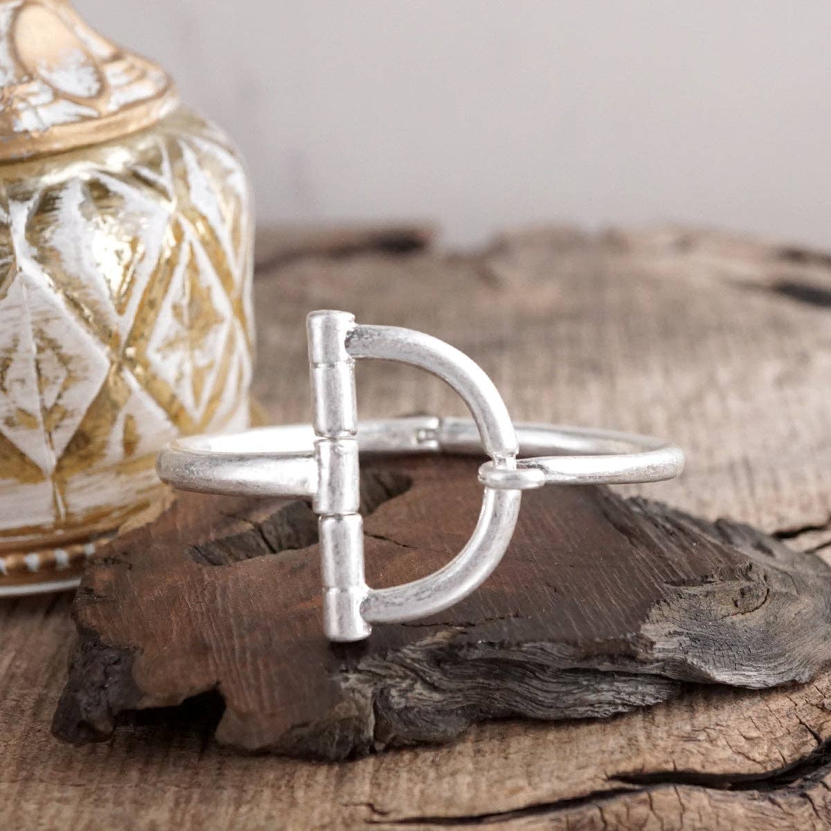 Equestrian Loop – Horsebit Hook Bracelet