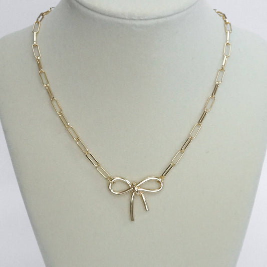 Bow Necklace 7228