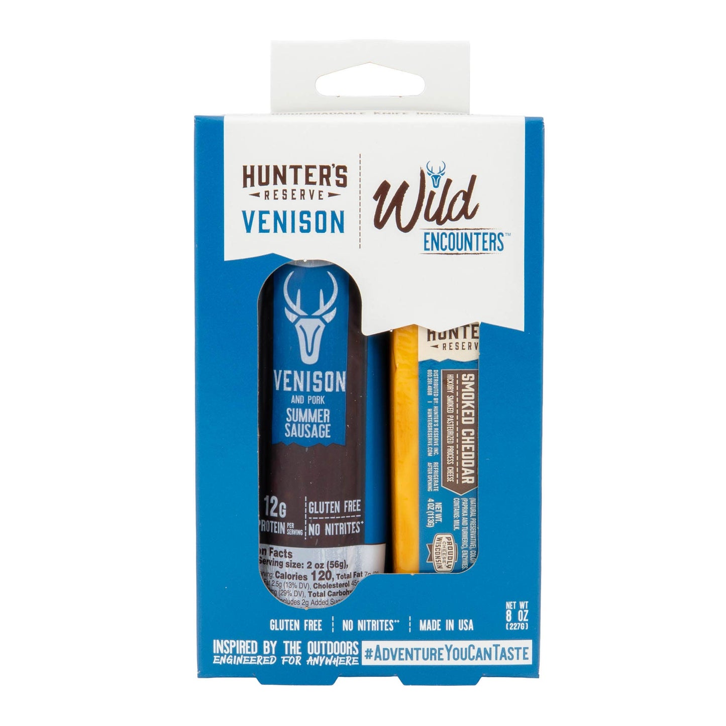 Venison & Smoked Cheddar Cheese Wild Encounters Gift Set