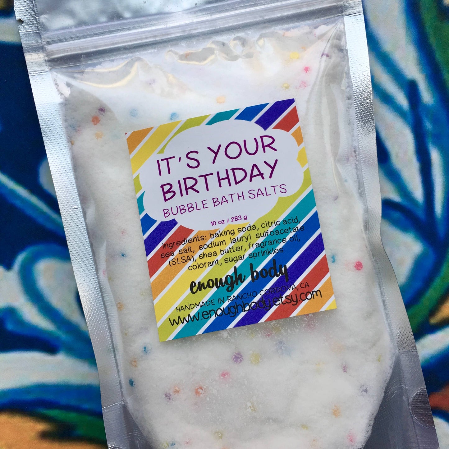 It's Your Birthday Bubble Bath Salt