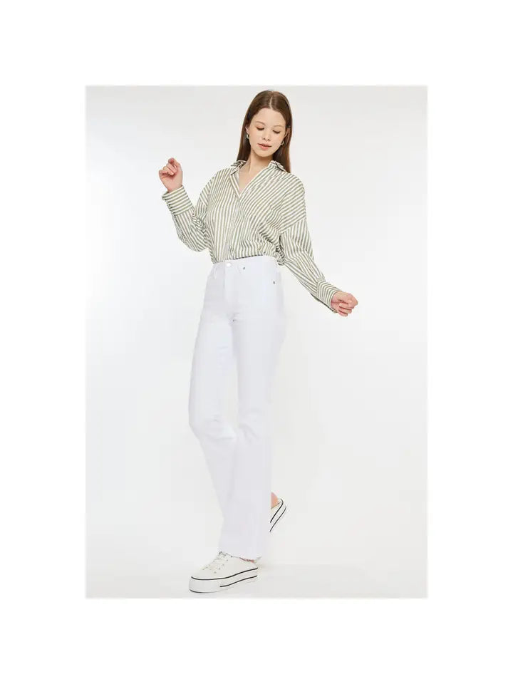 Kan Can-Petite High Rise Flare