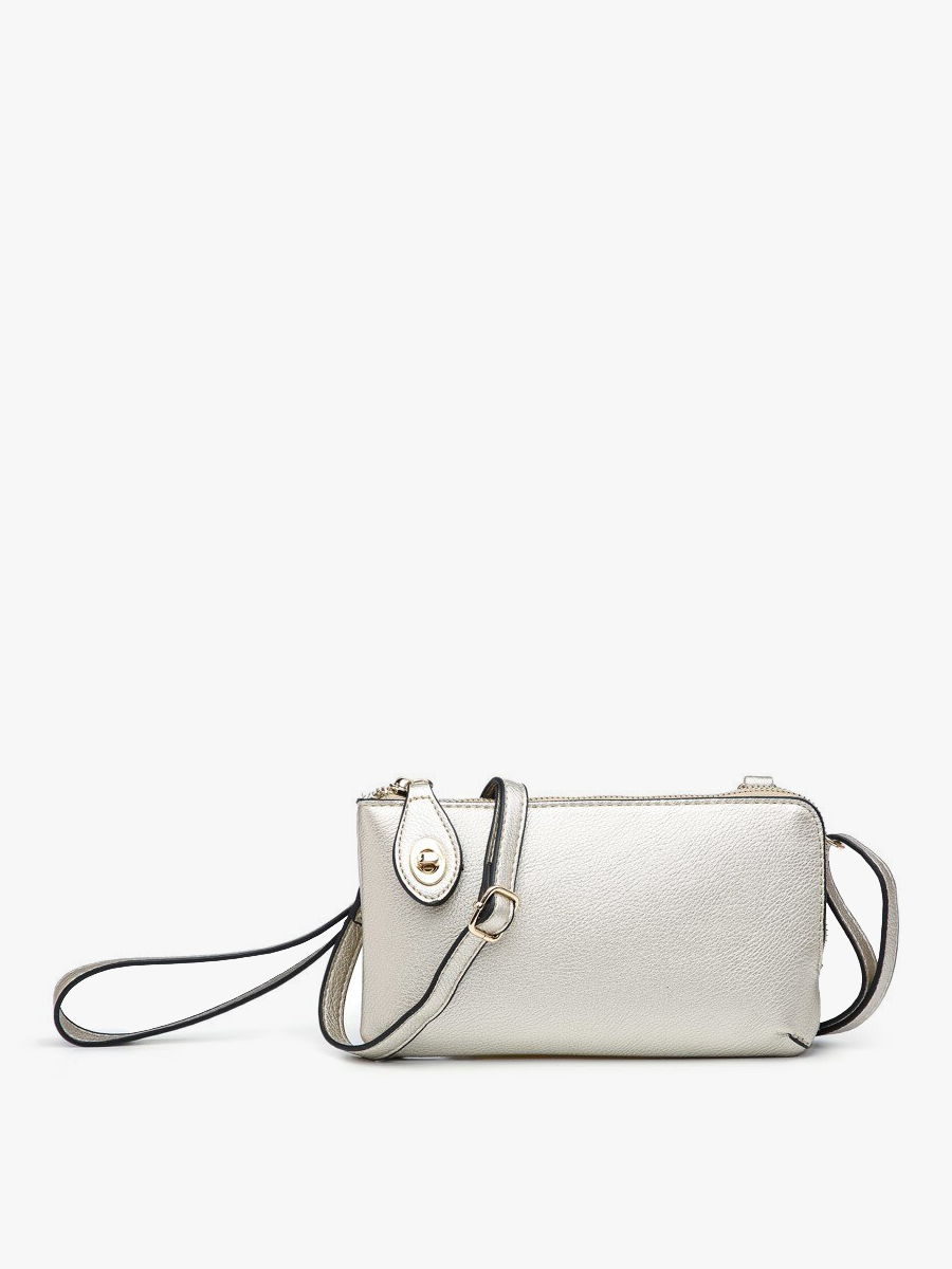 Kendall Crossbody/Wristlet w/ Twist Lock Closure