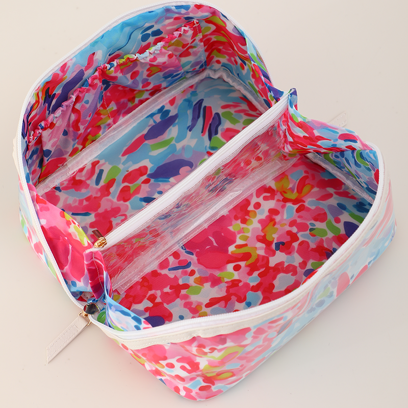 Petal Splash Waterproof Cosmetic Make Up Bag