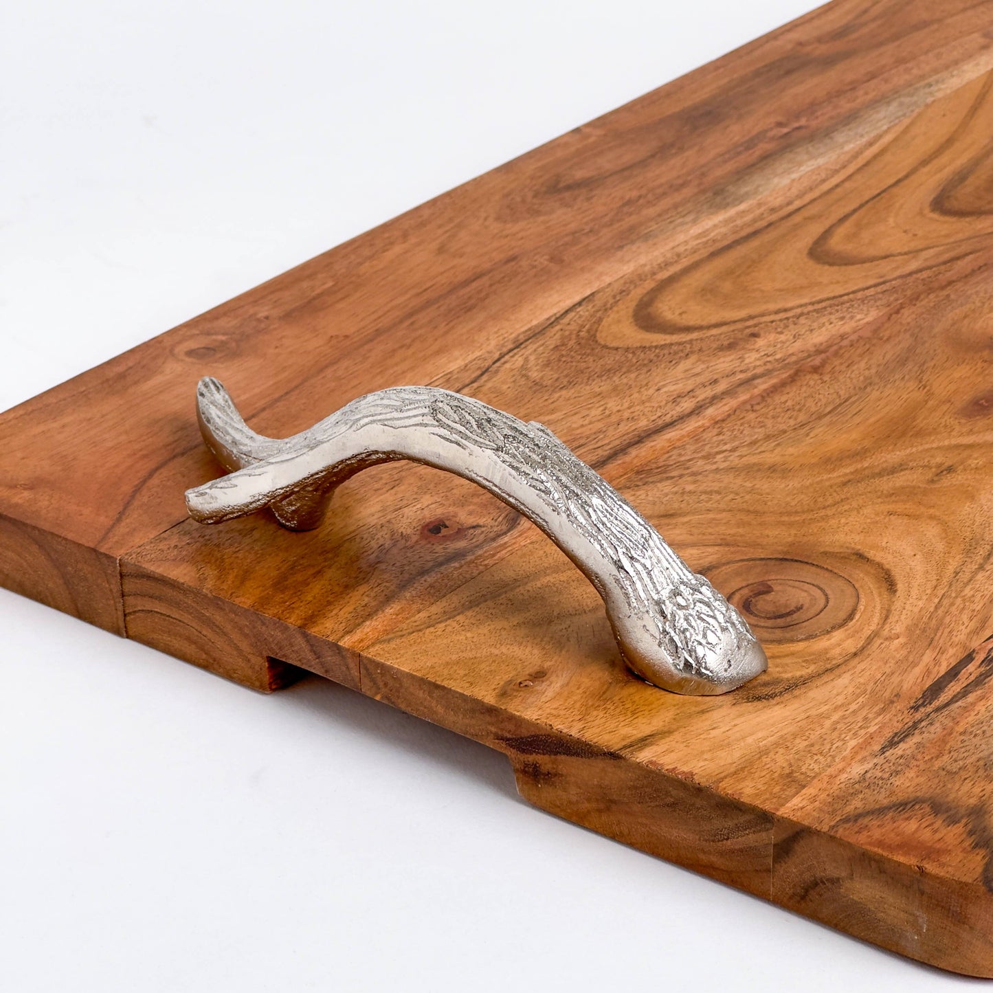 Antler Wood Rectangular Tray