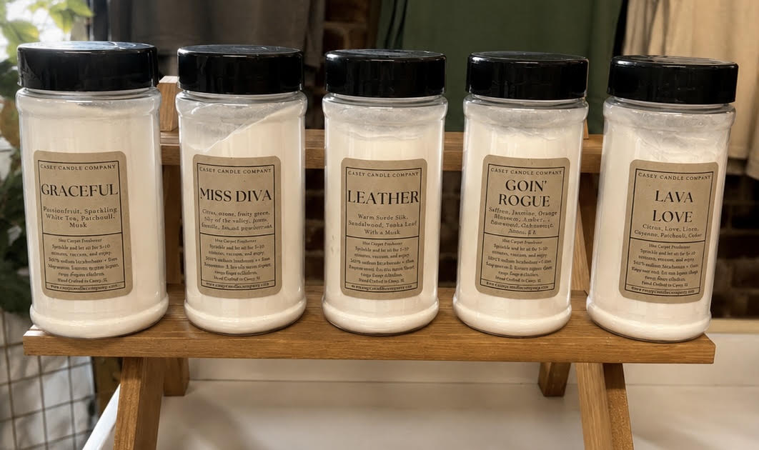 "Make Your House Smell Expensive" Carpet Powder