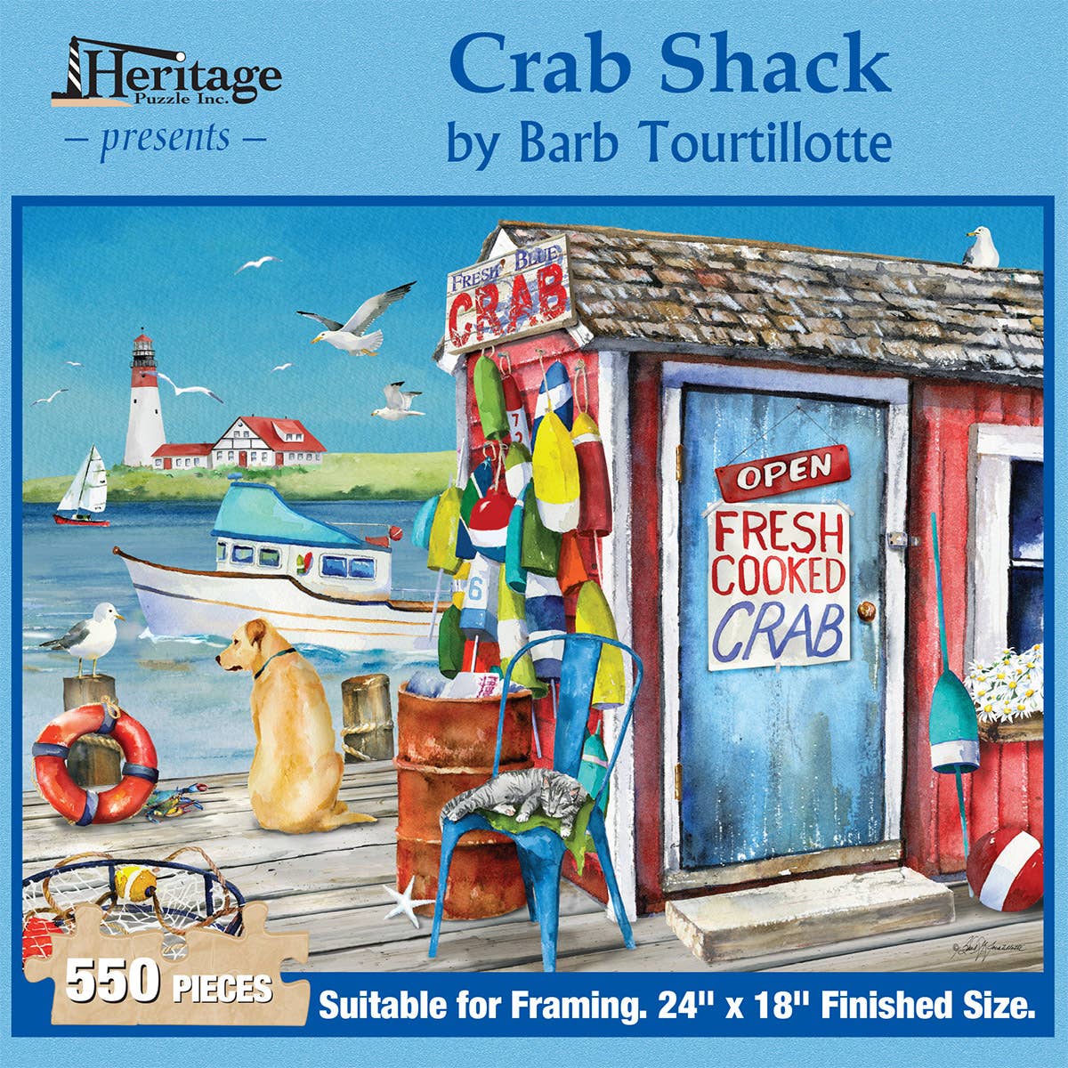 Crab Shack 550 Piece Puzzle