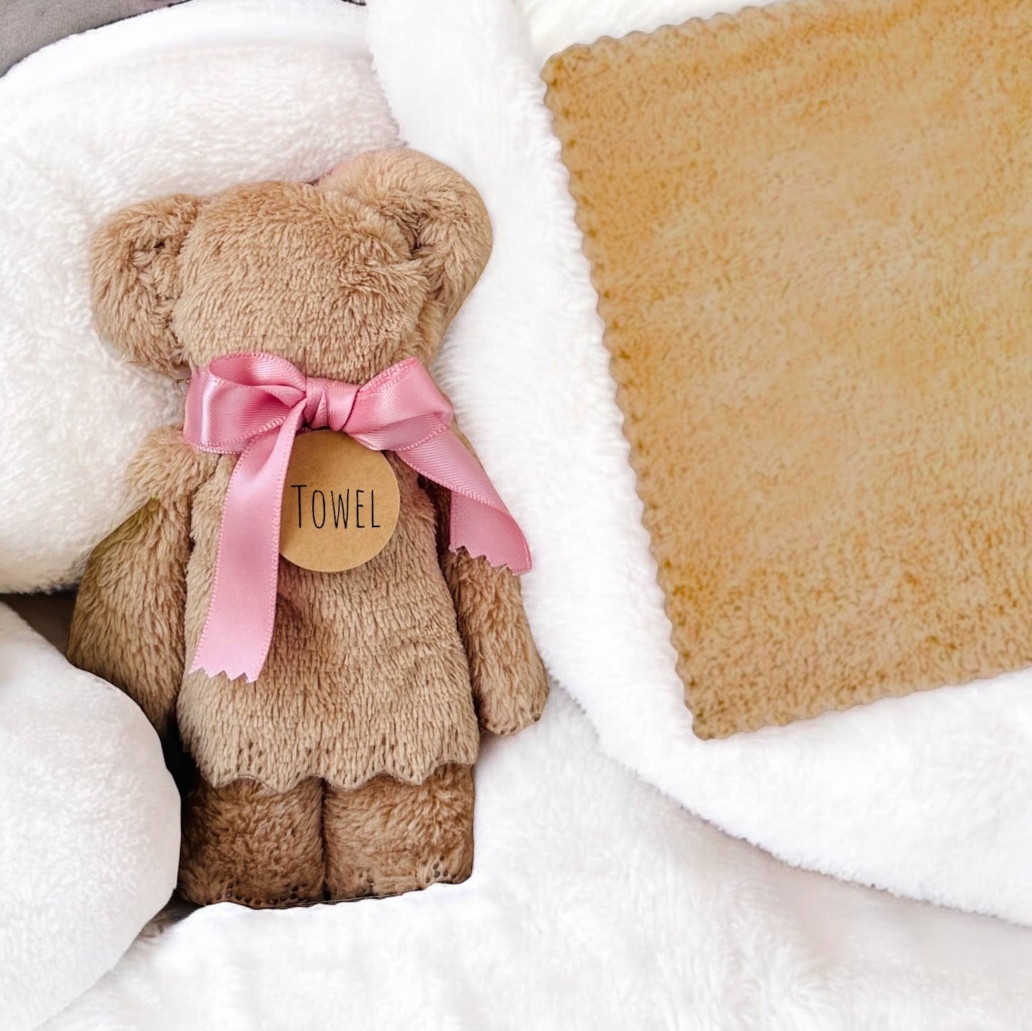 Teddy Bear Hand Towel