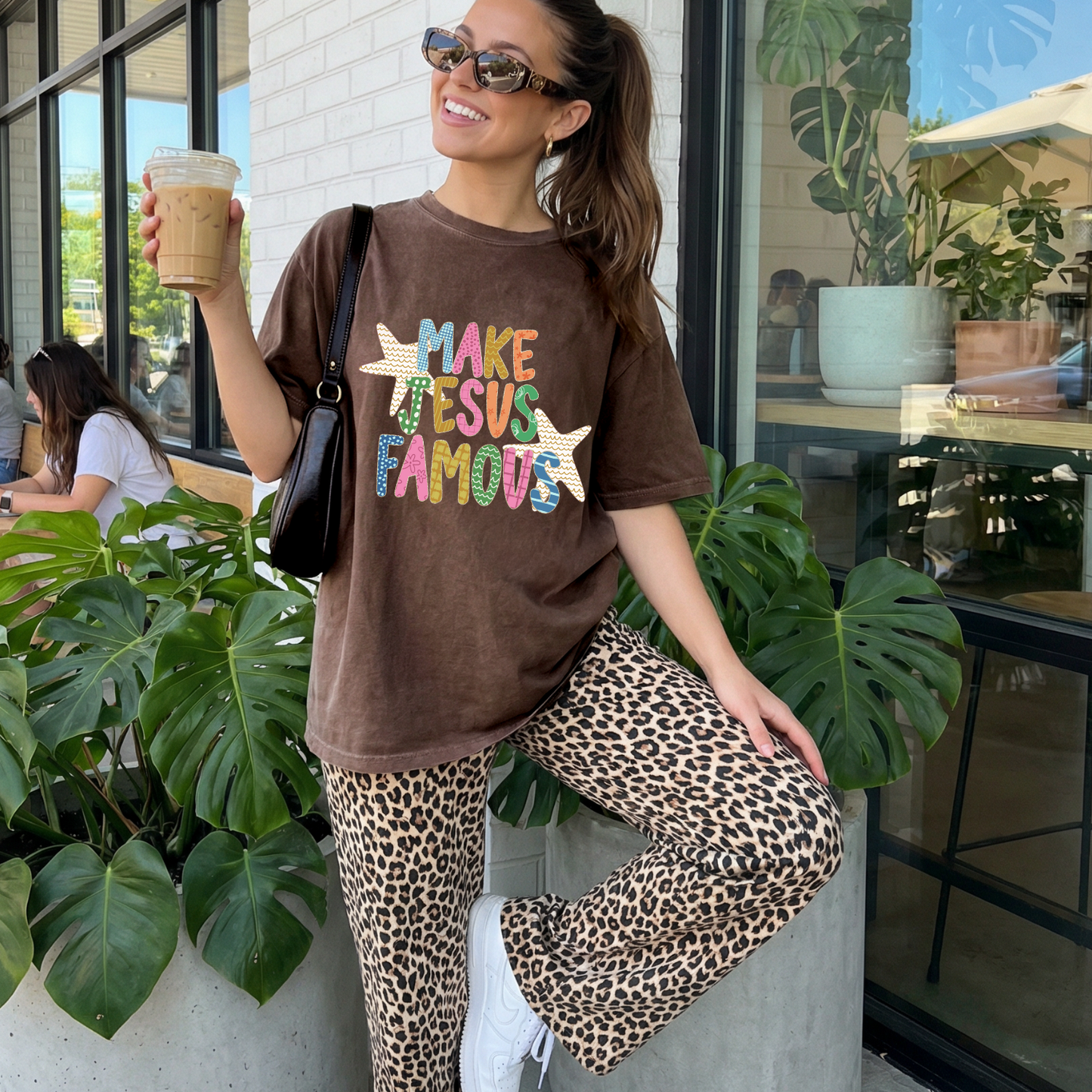 Make JESUS Famous | Faith | GOD | Boutique CC Graphic Tee