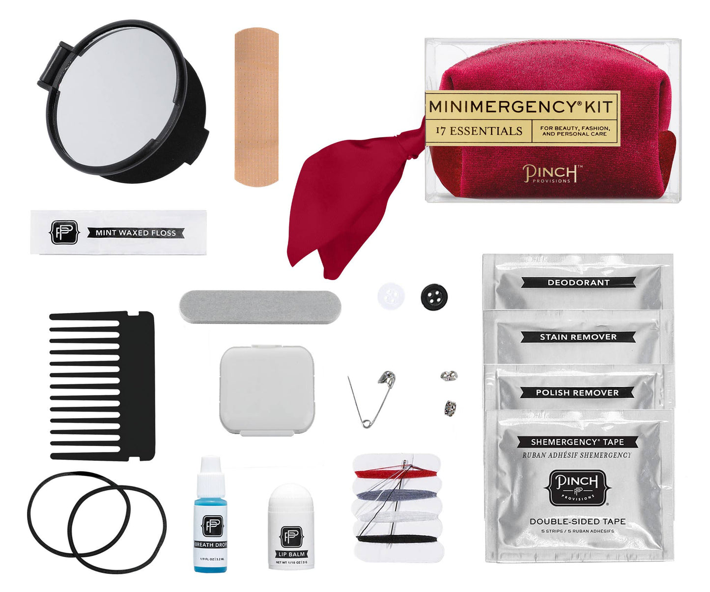 Velvet Scarf Minimergency Kit