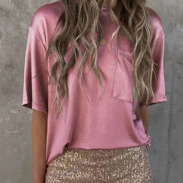 Slinky Pink Top