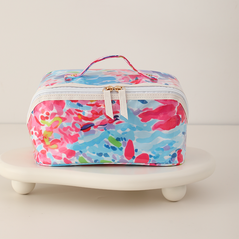 Petal Splash Waterproof Cosmetic Make Up Bag