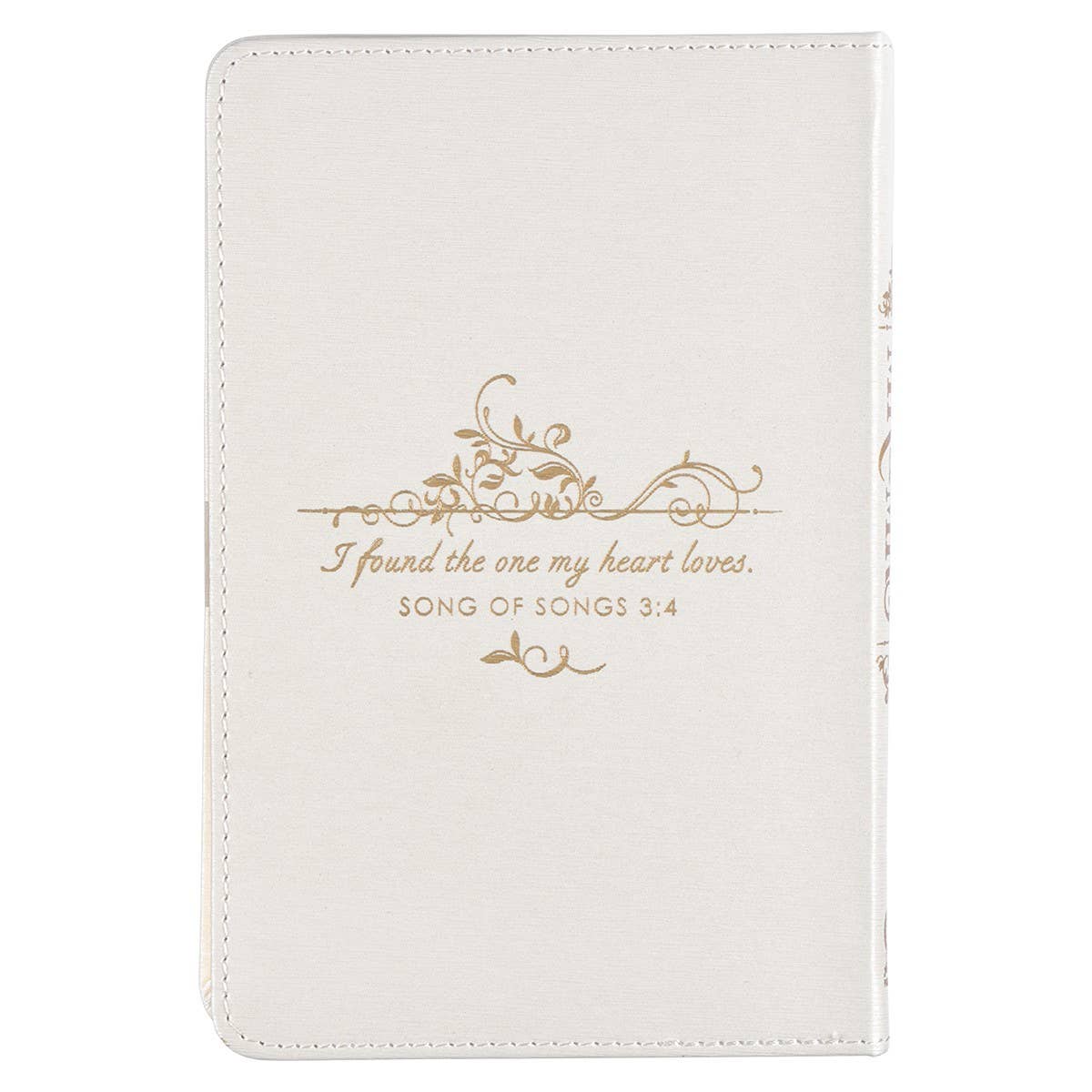 Mr. & Mrs. 366 Devotions for Couples White Faux Leather