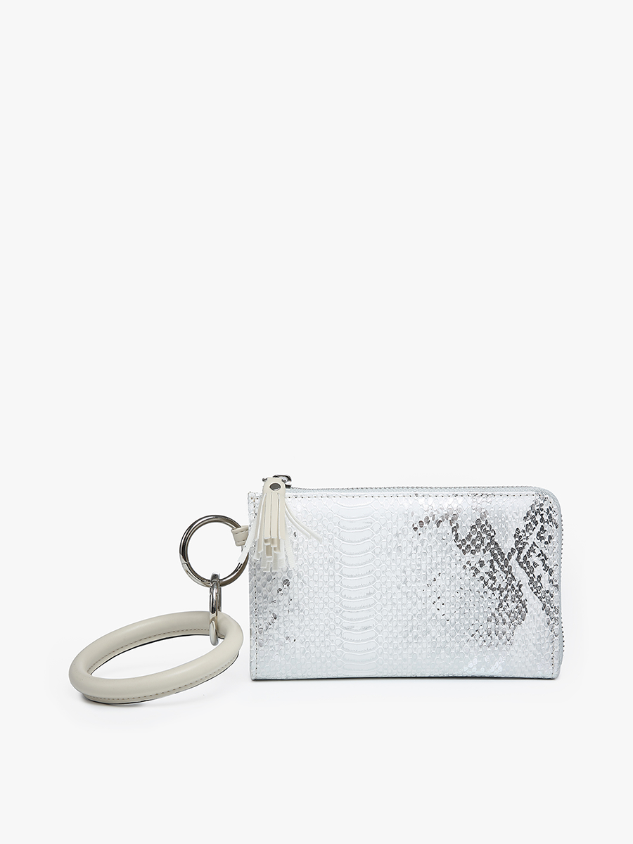 Liv Snake Bangle Wristlet/Wallet