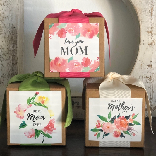 Mother's Day Custom 4oz Toffee Boxes