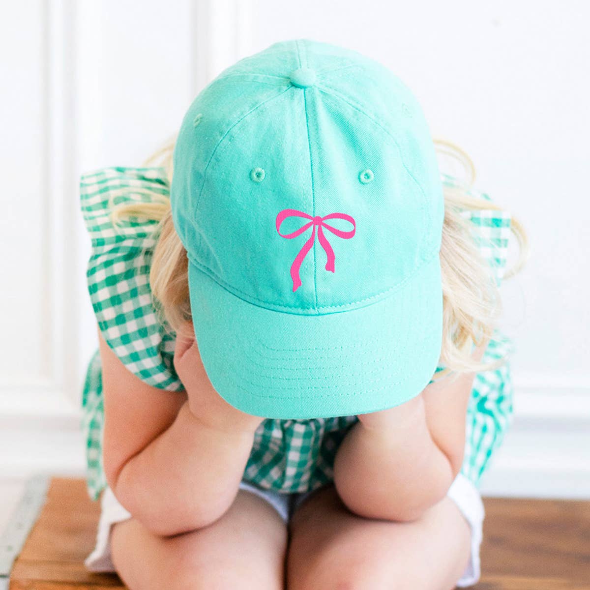 Bow Mint Kids Cap