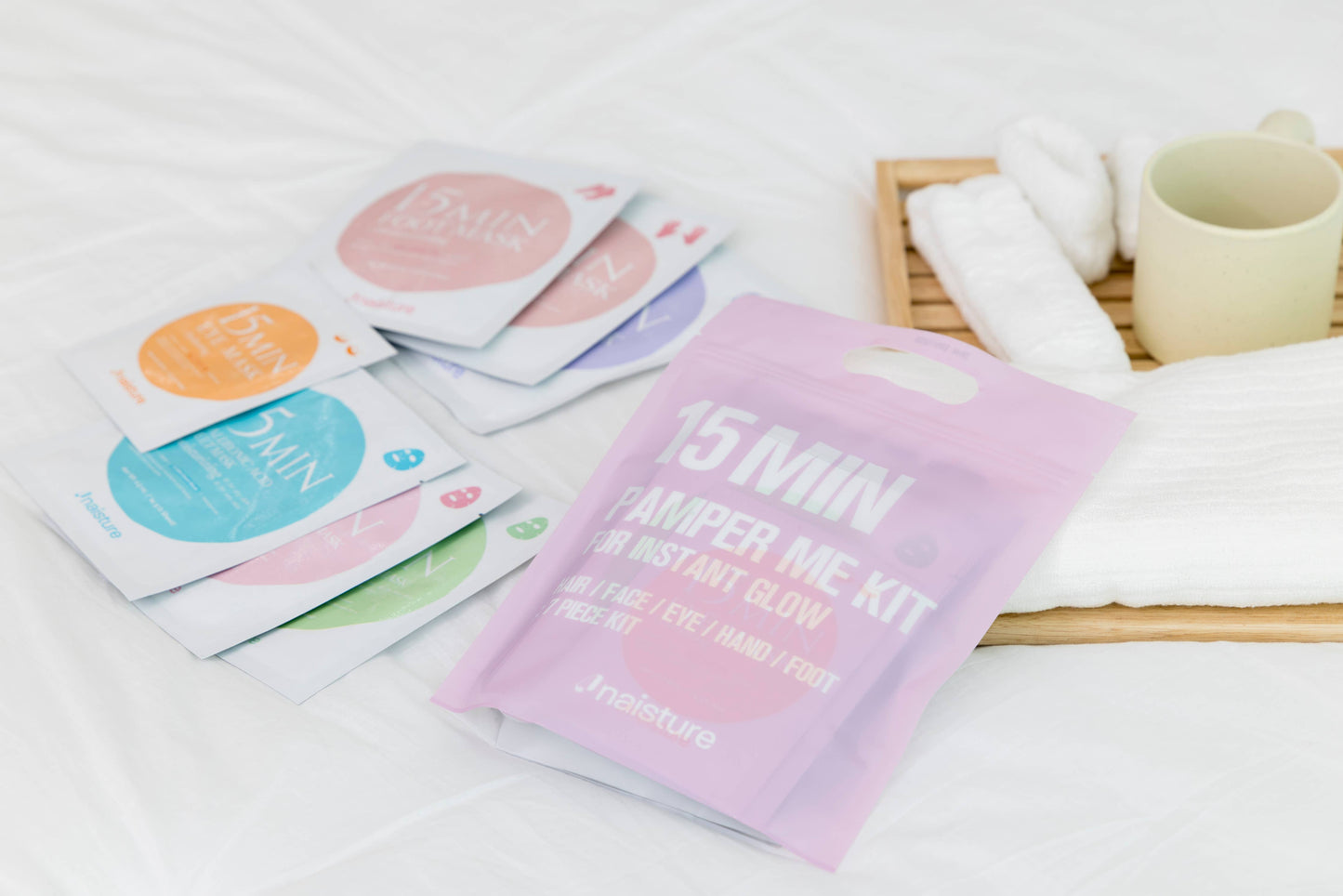 15 MIN Pamper Me Kit – K-Beauty Self-Care/Home Spa Kit (7pc)
