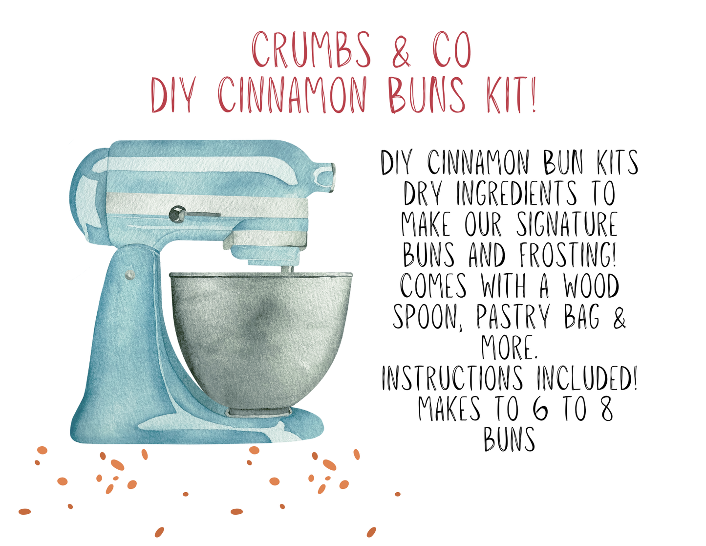 Classic Cinnamon Bun DIY Baking Kit